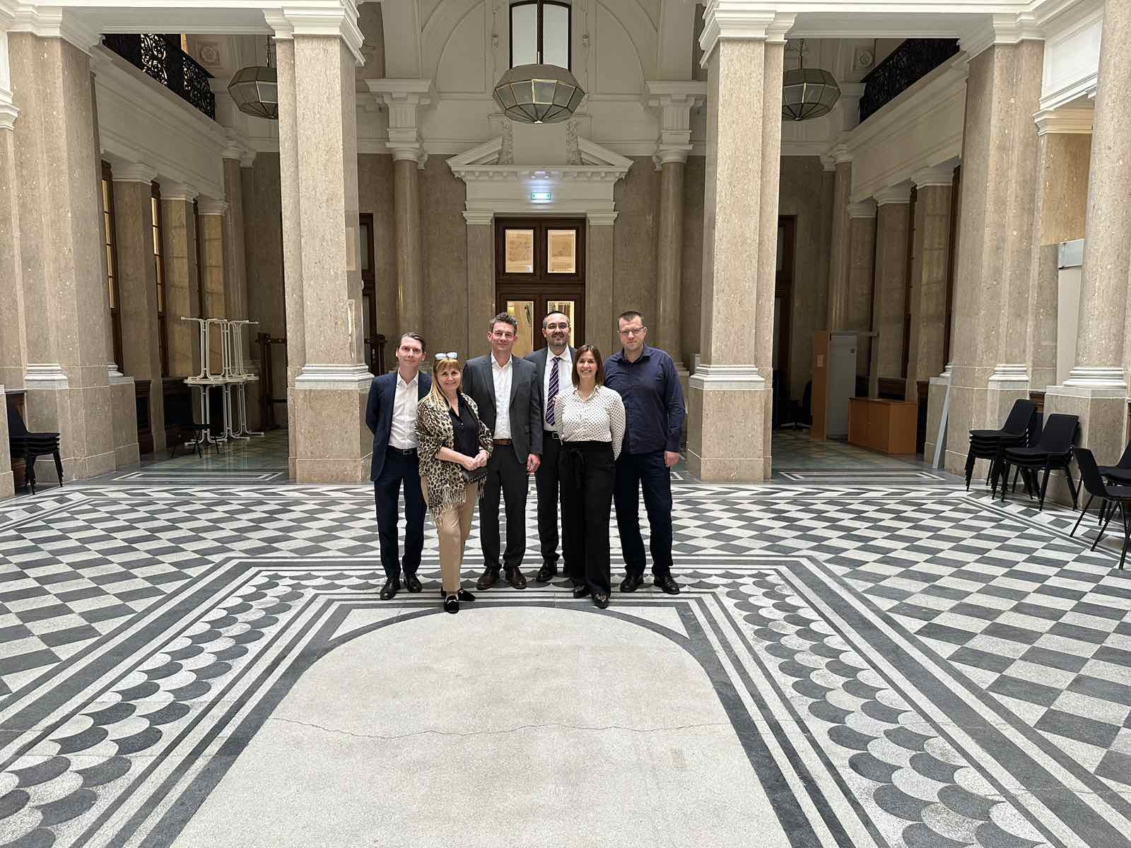 VISIT OF THE PUBLIC POLICY SECRETARIAT DELEGATION TO THE REPUBLIC OF AUSTRIA