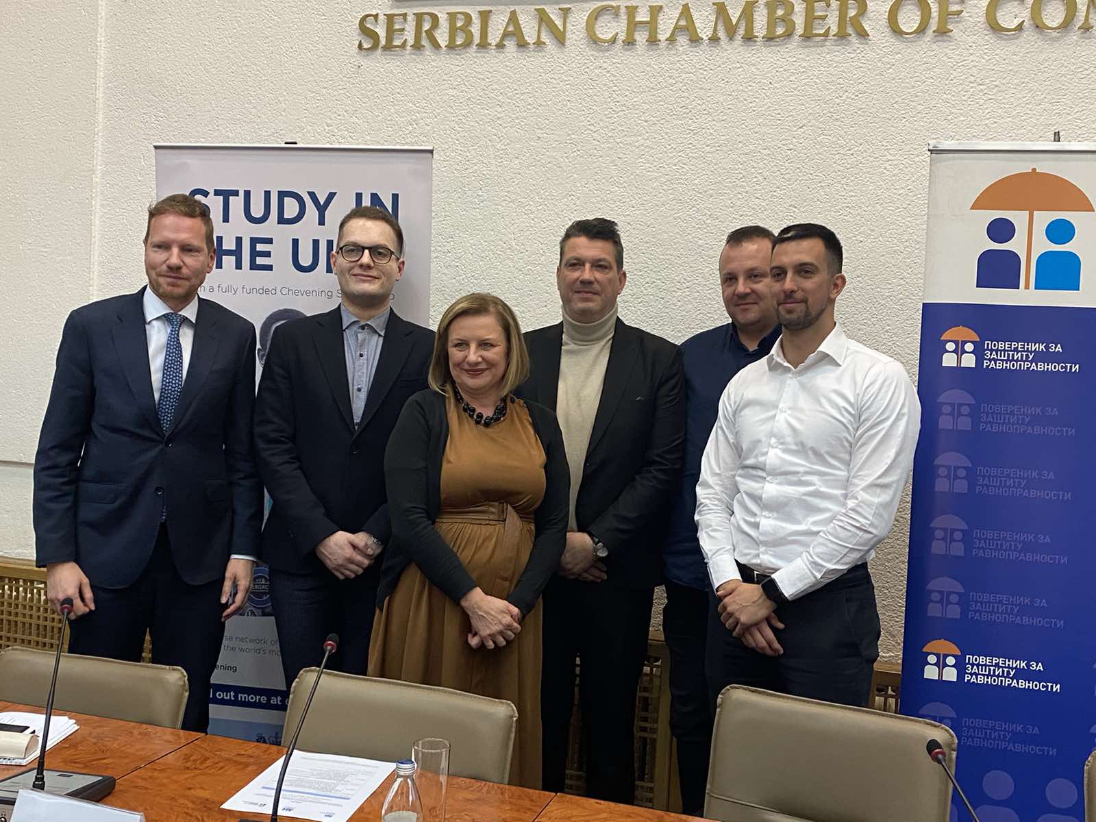The conference titled “Discrimination of LGBTI persons on the labour market in the Republic of Serbia – application of anti-discrimination regulations and the importance of inclusive working environment” was held in the Serbian Chamber of Commerce