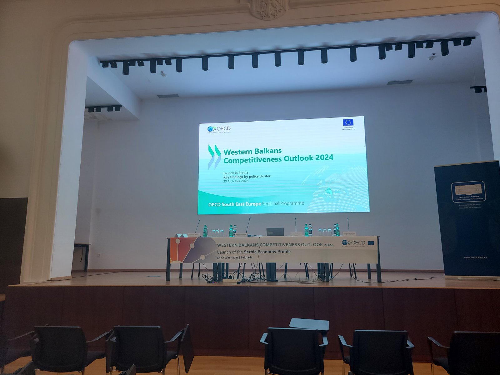 Konferencija ,,Perspektive konkurentnosti Zapadnog Balkana 2024, Prezentacija nalaza: Srbija“