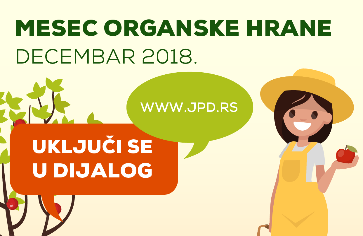 Decembar – Mesec organske hrane